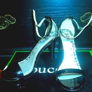 Black Ankle-Strap Heels